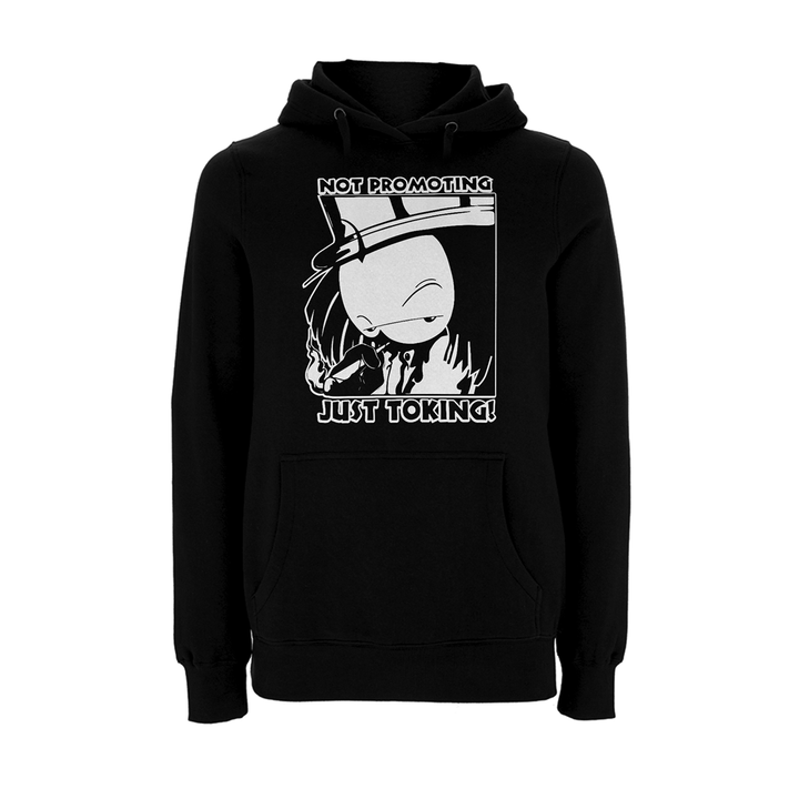Dready Not Promoting Front Print Hood – Rave inspired 90s streetwear, retro fashion from Have a nice day london store 