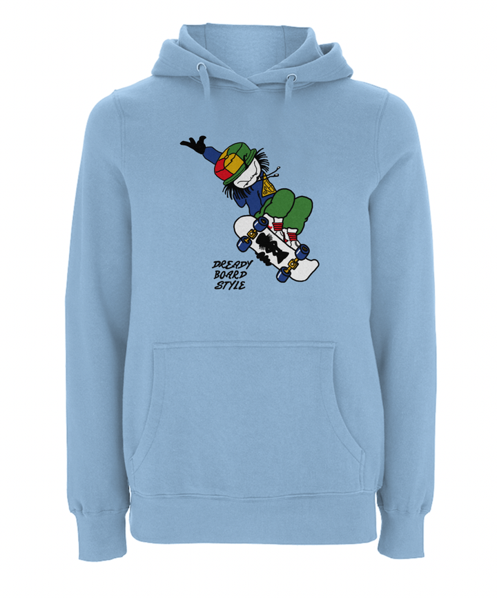 Dready board style hoody – Rave inspired 90s streetwear, retro fashion from Have a nice day london store 