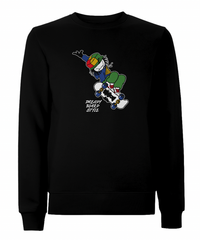 Dready skateboard style sweatshirt – Rave inspired 90s streetwear, retro fashion from Have a nice day london store 