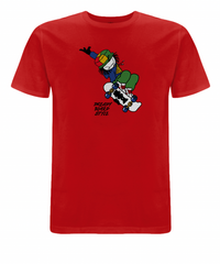 Dready Skate board style t-shirt – Rave inspired 90s streetwear, retro fashion from Have a nice day london store 