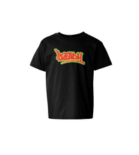 Dready Text Logo Kids Tee – Rave inspired 90s streetwear, retro fashion from Have a nice day london store 