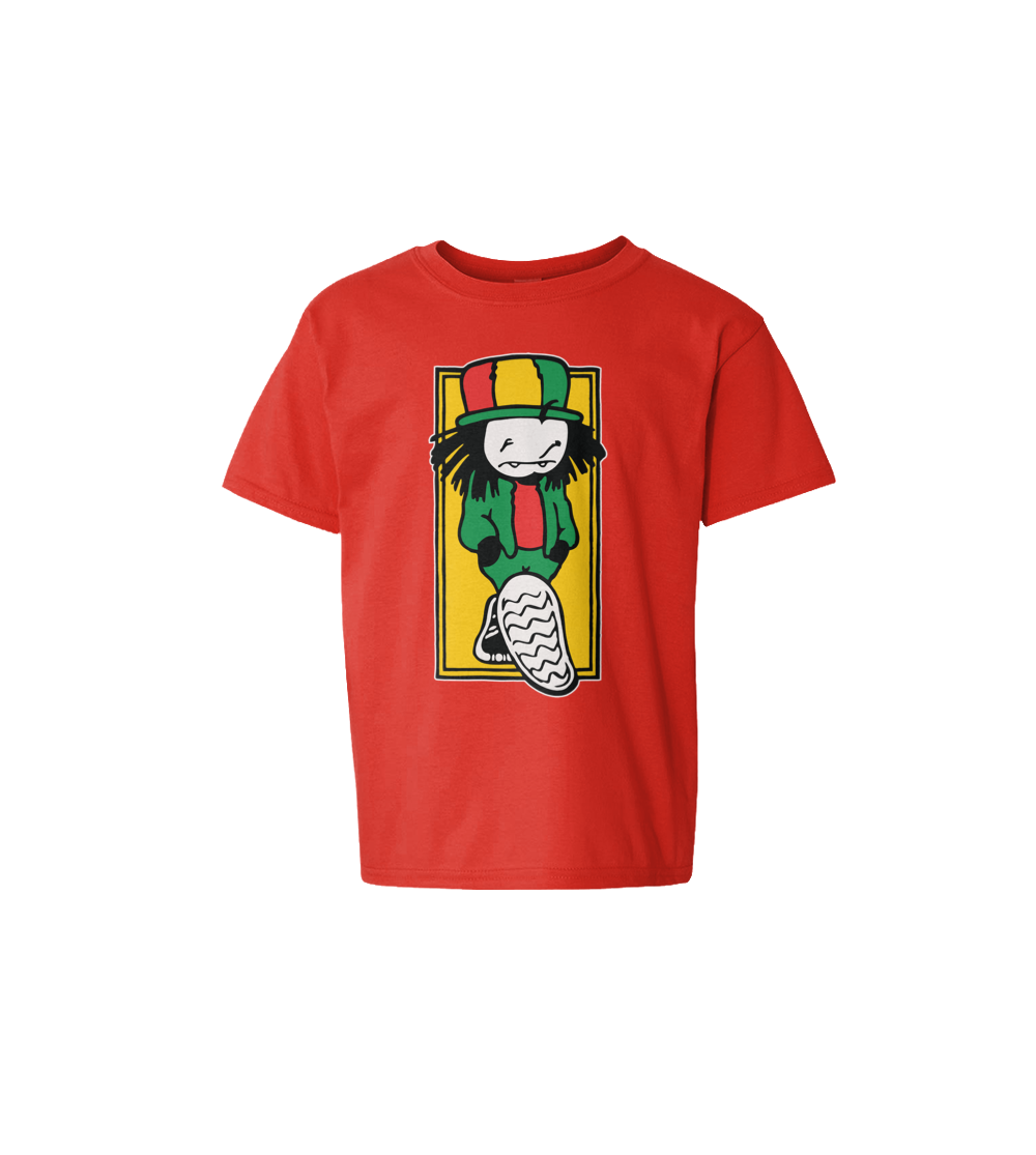 Dready Walking Kids Tee – Rave inspired 90s streetwear, retro fashion from Have a nice day london store 