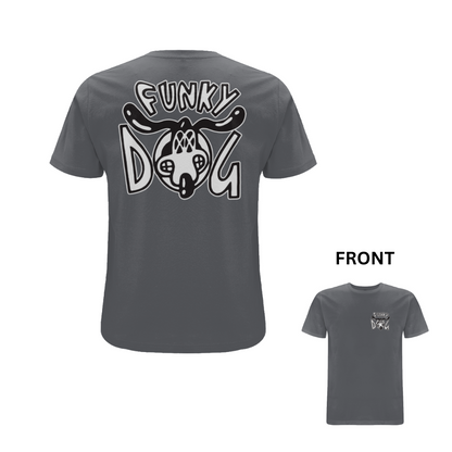 Funky Dog Logo T-Shirt - front and back print