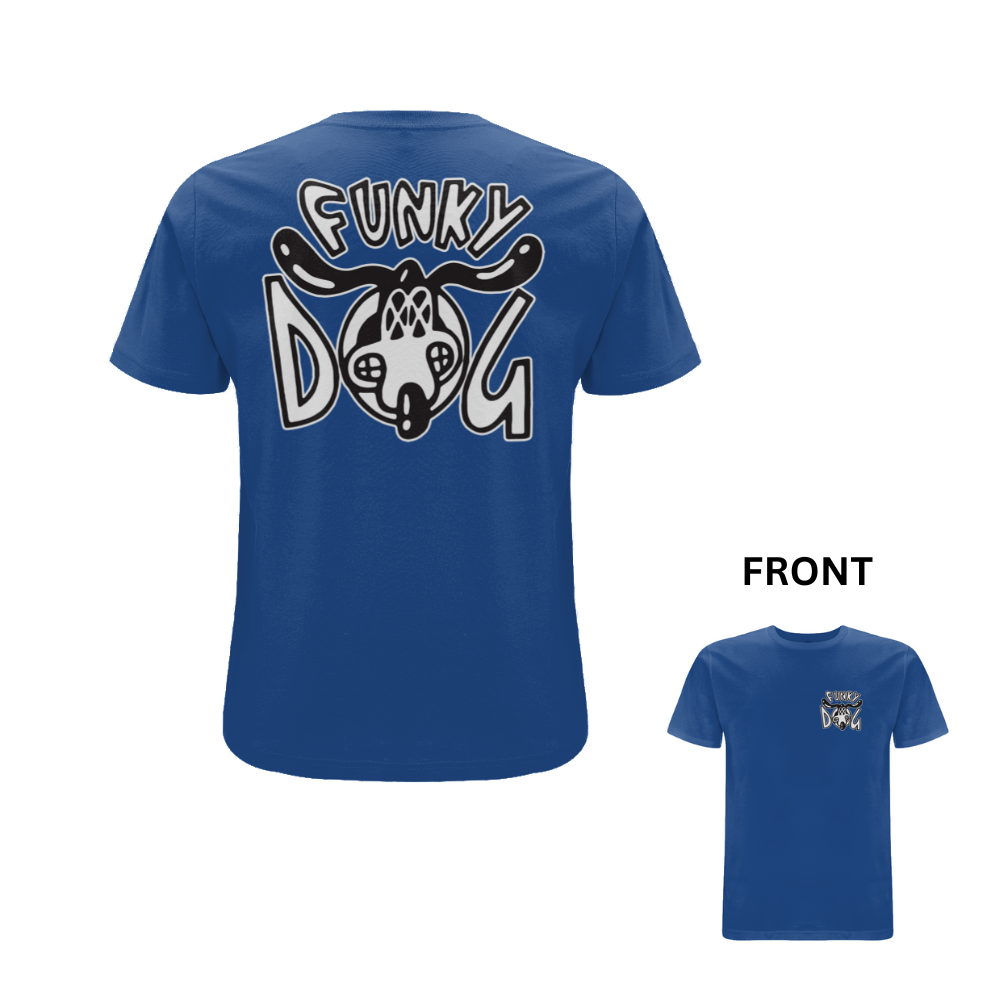 Funky Dog Logo T-Shirt - front and back print
