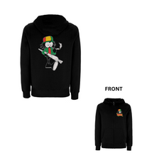 Dready Tokin Zipped Hoodie – Rave inspired 90s streetwear, retro fashion from Have a nice day london store 