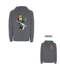 Dready Tokin Zipped Hoodie – Rave inspired 90s streetwear, retro fashion from Have a nice day london store 