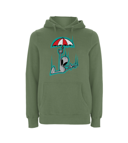 Flying Visit Umbrella Hooded Sweat