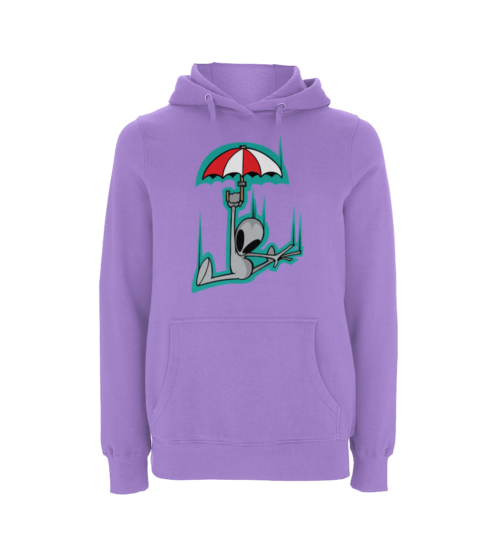 Flying Visit Umbrella Hooded Sweat