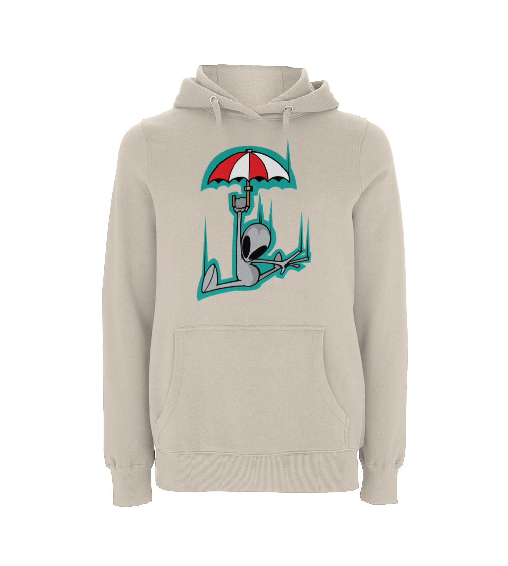 Flying Visit Umbrella Hooded Sweat