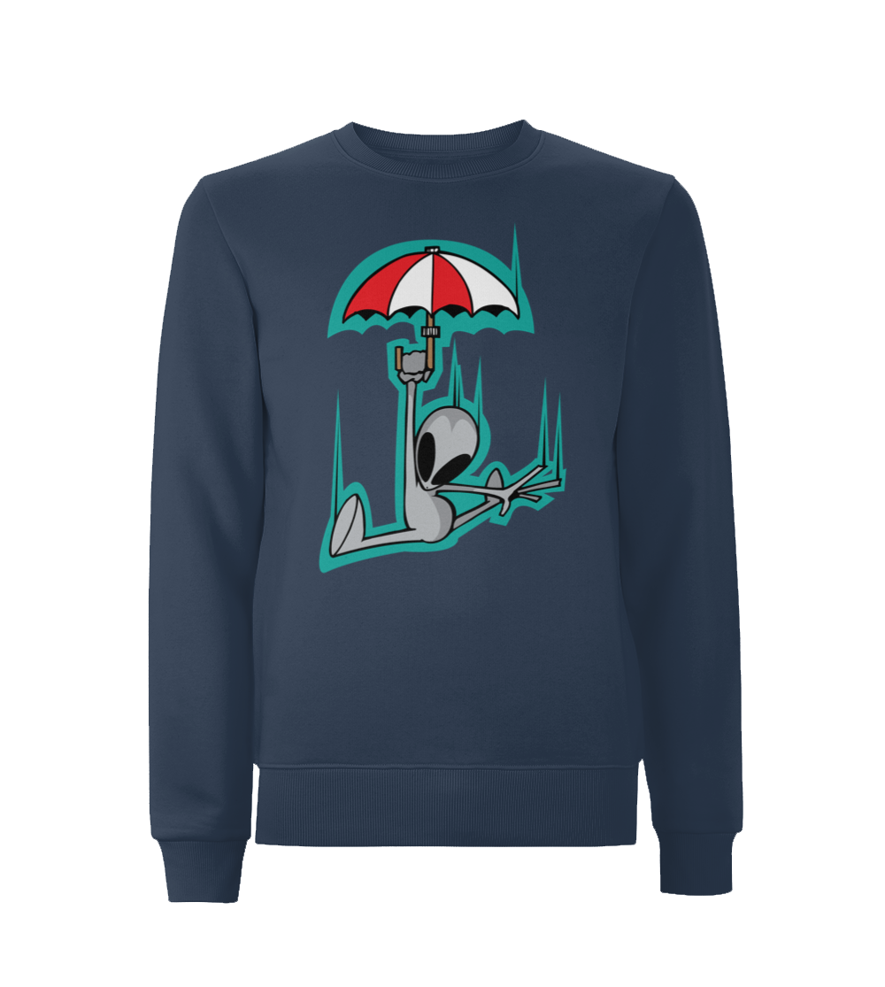 Flying Visit Umbrella Sweat Shirt