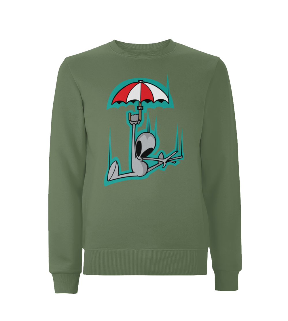 Flying Visit Umbrella Sweat Shirt
