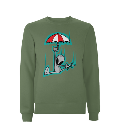 Flying Visit Umbrella Sweat Shirt
