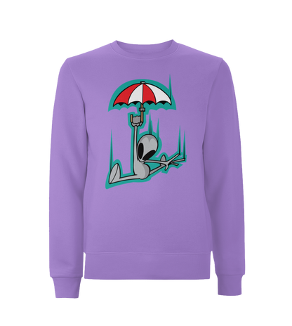 Flying Visit Umbrella Sweat Shirt
