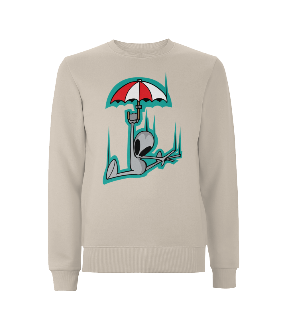 Flying Visit Umbrella Sweat Shirt