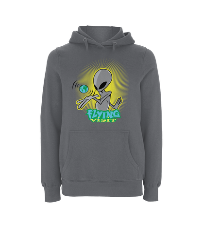 Flying Visit Whole World Hooded Sweat