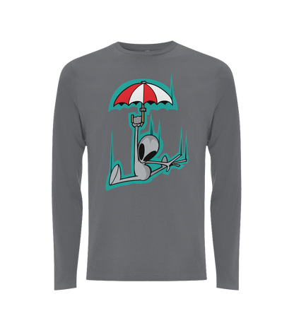 Flying Visit Umbrella Long Sleeves Shirt