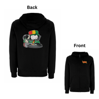 Dready Selecta zip hood – Rave inspired 90s streetwear, retro fashion from Have a nice day london store 