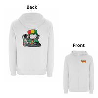 Dready Selecta zip hood – Rave inspired 90s streetwear, retro fashion from Have a nice day london store 