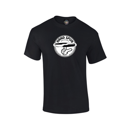 Handspun Records Classic Front Print - Logo Tee