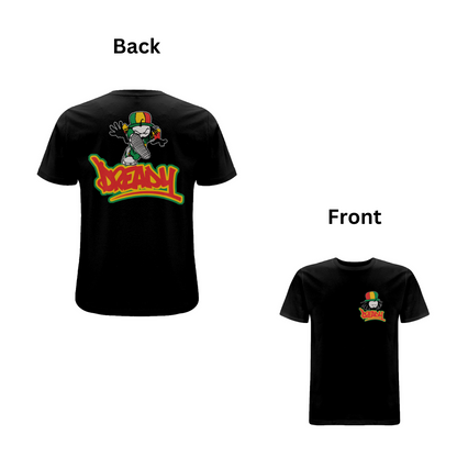 Dready Stamp Front & Back Print T - Shirt