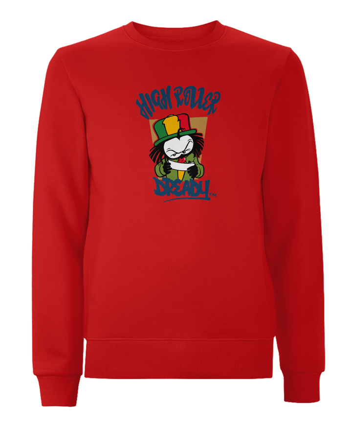 Dready high roller sweatshirt – Rave inspired 90s streetwear, retro fashion from Have a nice day london store 