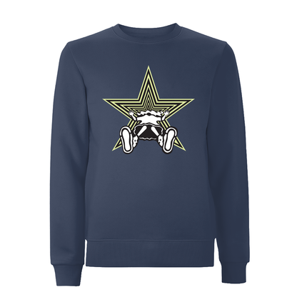 Vortex Skirt Front Print Sweatshirt