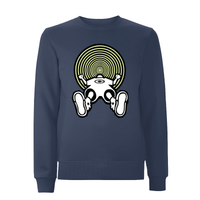Vortex Glow Front Print Sweatshirt – Rave inspired 90s streetwear, retro fashion from Have a nice day london store 