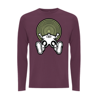 Vortex Glow Front Print Long Sleeves – Rave inspired 90s streetwear, retro fashion from Have a nice day london store 