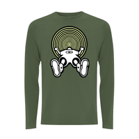 Vortex Glow Front Print Long Sleeves – Rave inspired 90s streetwear, retro fashion from Have a nice day london store 