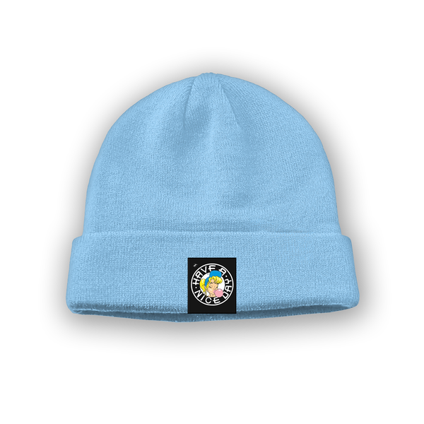 Have a Nice Day Shurl The Girl Beanie – Rave inspired 90s streetwear, retro fashion from Have a nice day london store 