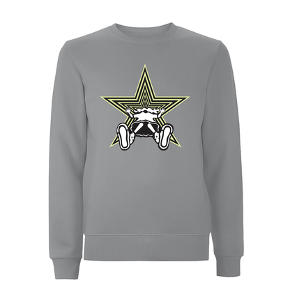 Vortex Skirt Front Print Sweatshirt