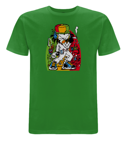 Dready Ruffneck front print t-shirt