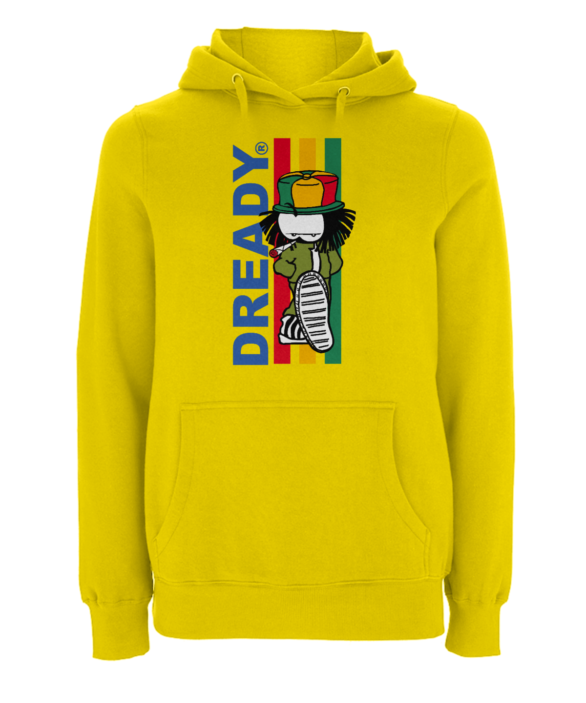 Dready stripe hoody – Rave inspired 90s streetwear, retro fashion from Have a nice day london store 