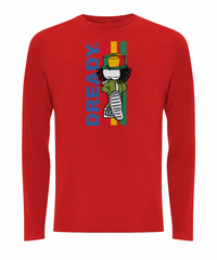 Dready stripe longsleeve – Rave inspired 90s streetwear, retro fashion from Have a nice day london store 
