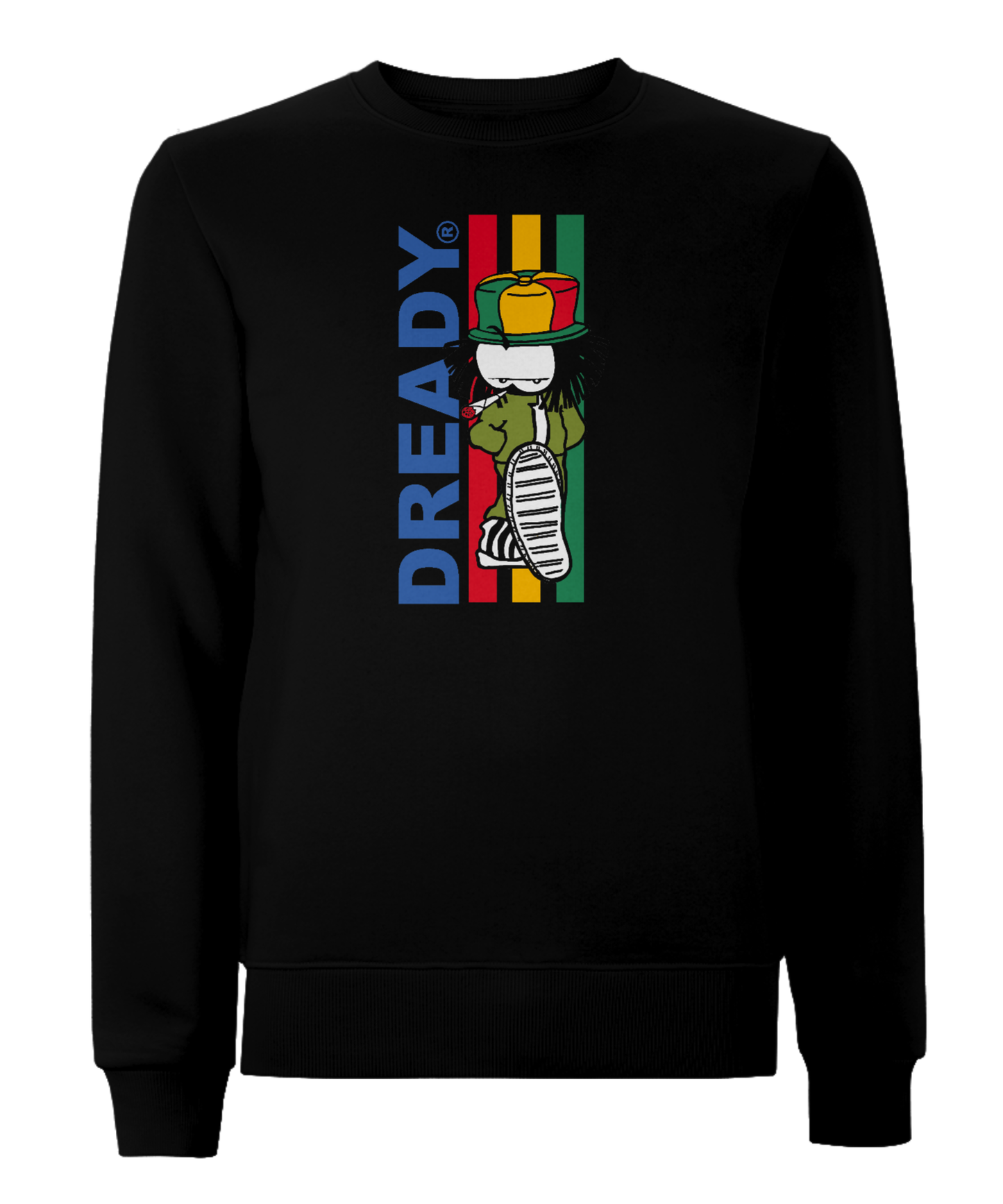 Dready stripe sweatshirt