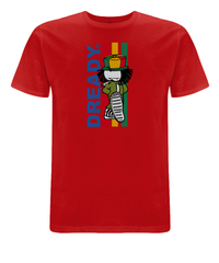 Dready stripe t-shirt – Rave inspired 90s streetwear, retro fashion from Have a nice day london store 
