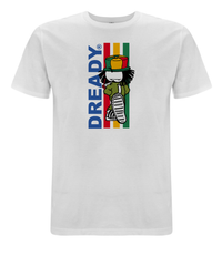 Dready stripe t-shirt – Rave inspired 90s streetwear, retro fashion from Have a nice day london store 