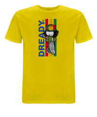 Dready stripe t-shirt – Rave inspired 90s streetwear, retro fashion from Have a nice day london store 