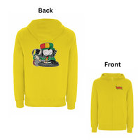 Dready Selecta zip hood – Rave inspired 90s streetwear, retro fashion from Have a nice day london store 