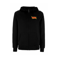 Dready Logo front zip hood – Rave inspired 90s streetwear, retro fashion from Have a nice day london store 