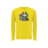 Dready selecta front print long sleeve – Rave inspired 90s streetwear, retro fashion from Have a nice day london store 