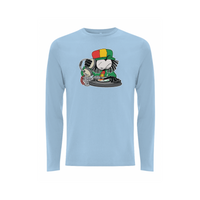 Dready selecta front print long sleeve – Rave inspired 90s streetwear, retro fashion from Have a nice day london store 