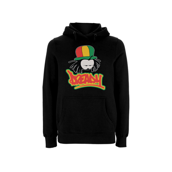 Dready Classic Logo Hoody – Rave inspired 90s streetwear, retro fashion from Have a nice day london store 