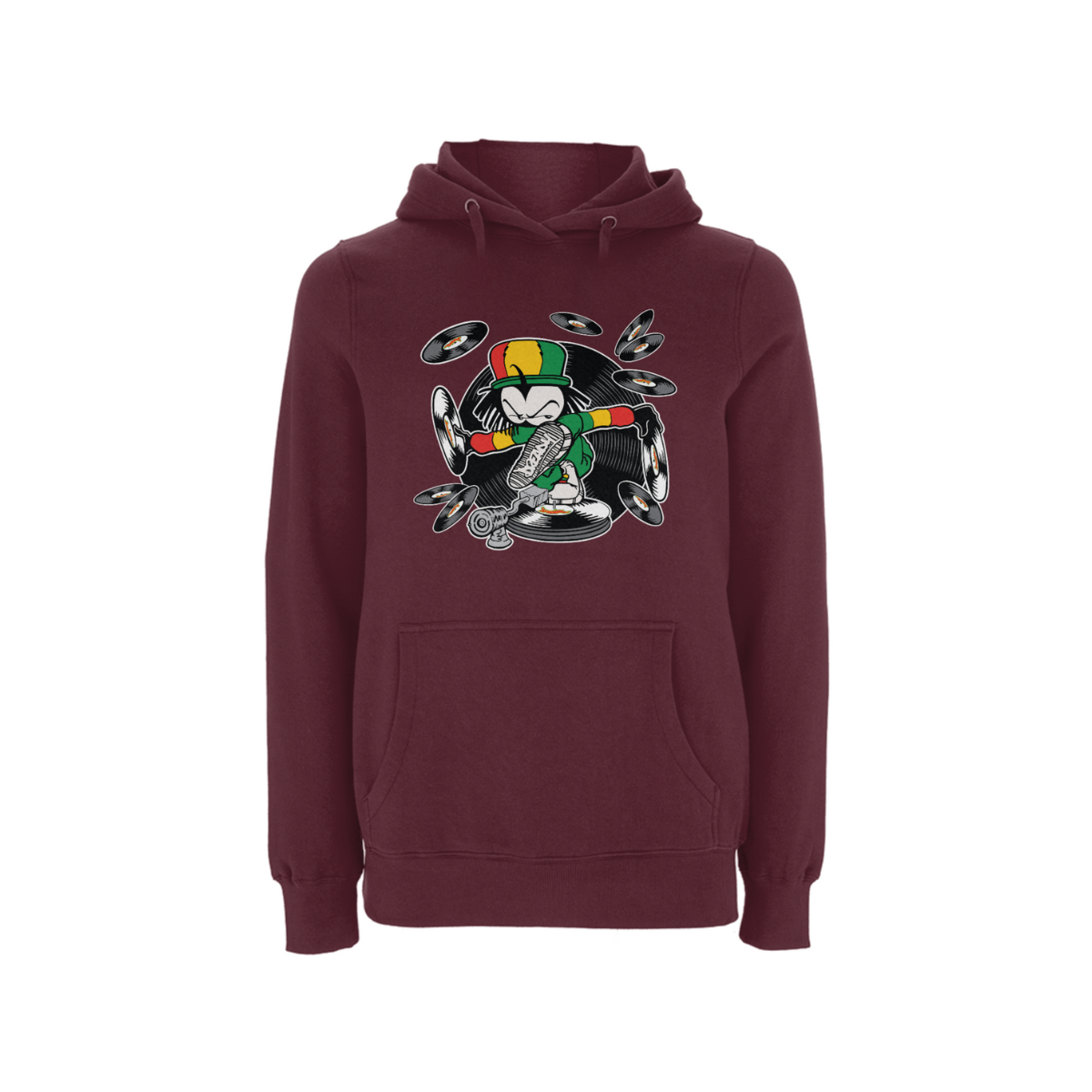 DREADY Spin D Tunez Front print Hood
