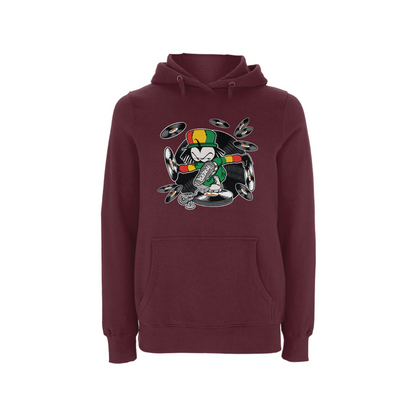 DREADY Spin D Tunez Front print Hood