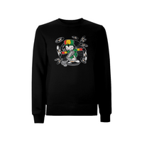 DREADY Spin D Tunez Front print Sweatshirt – Rave inspired 90s streetwear, retro fashion from Have a nice day london store 