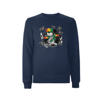 DREADY Spin D Tunez Front print Sweatshirt – Rave inspired 90s streetwear, retro fashion from Have a nice day london store 