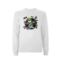 DREADY Spin D Tunez Front print Sweatshirt – Rave inspired 90s streetwear, retro fashion from Have a nice day london store 
