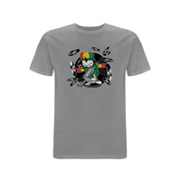 DREADY Spin D Tunez Front print T - Shirt – Rave inspired 90s streetwear, retro fashion from Have a nice day london store 