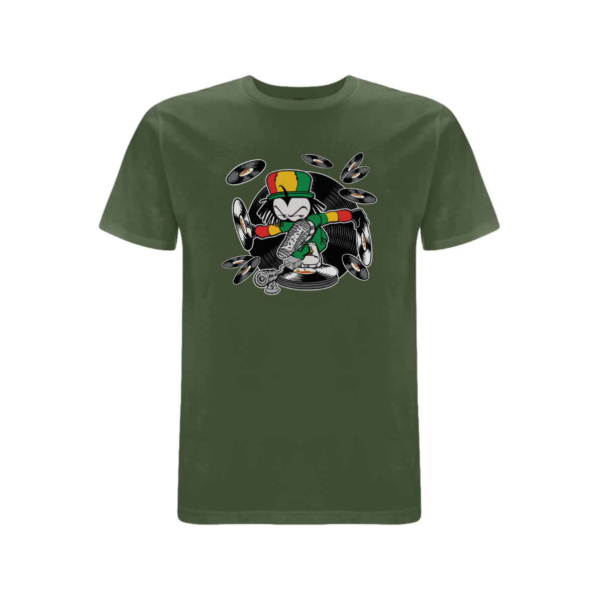 DREADY Spin D Tunez Front print T - Shirt – Rave inspired 90s streetwear, retro fashion from Have a nice day london store 